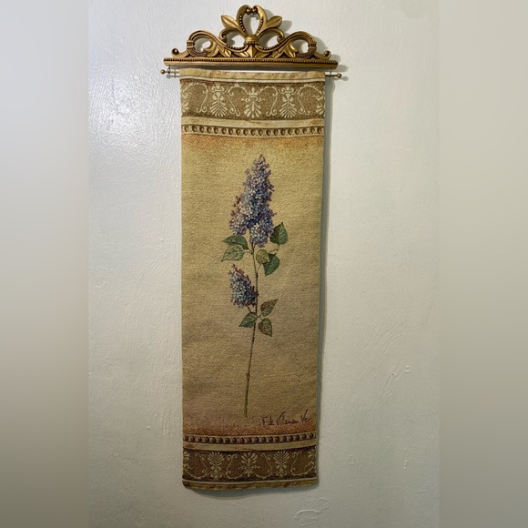 Vintage French Tapestry by Fabrice de Villeneuve In Excellent Condition - Picture 2 of 10